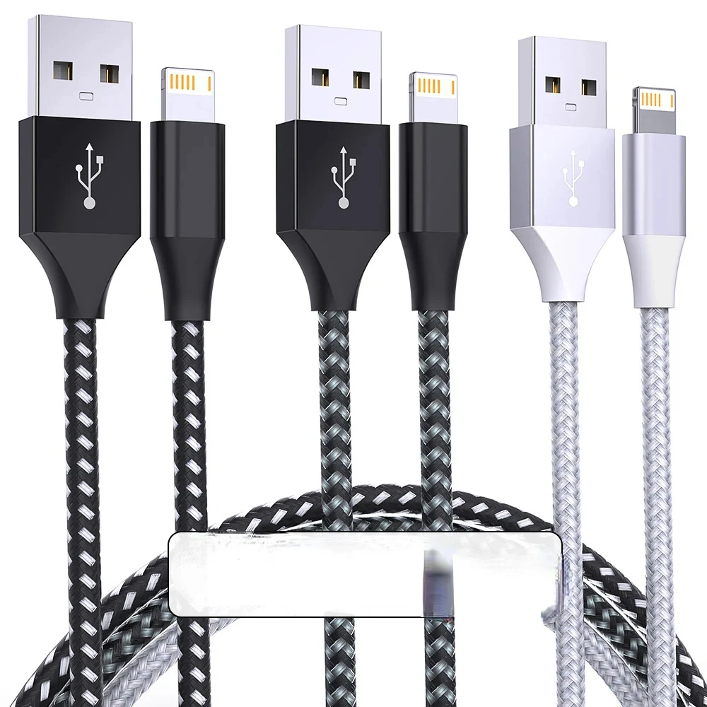 

USB Cable For iPhone 14 13 12 11 Pro Max XS XR X Plus PD12W Fast Charging Cable For iPhone Charger USB Lighting Cable Wire Cord