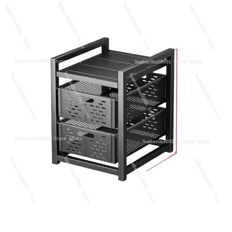 

Under Sink Roll Out Cabinet Organizer Slide Out Kitchen Storage Basket Shelves Pull Out