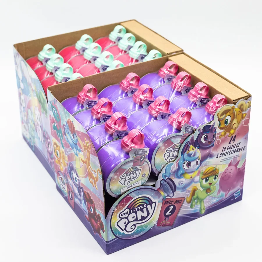 

Hasbro My Little Pony Magic Bottle Blind Box Treasure Hunting DIY Ring Doll Gifts Toy Model Anime Figures Collect Ornaments