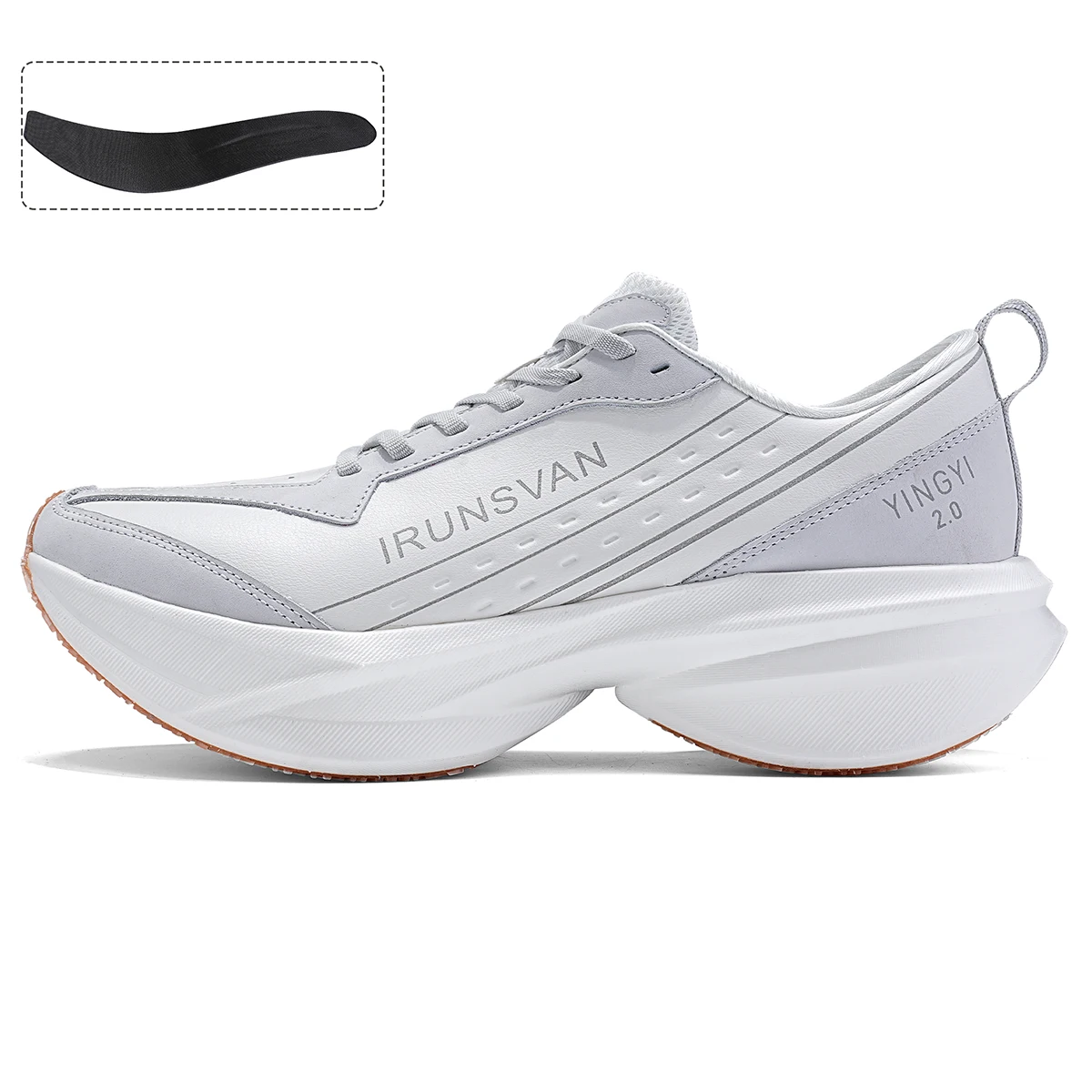 IRUNSVAN Shadow Wing 2.0 PRO Marathon Nylon Carbon Plate Shock Absorbent Running Shoes Outdoor Sports Shoes Men's Shoes