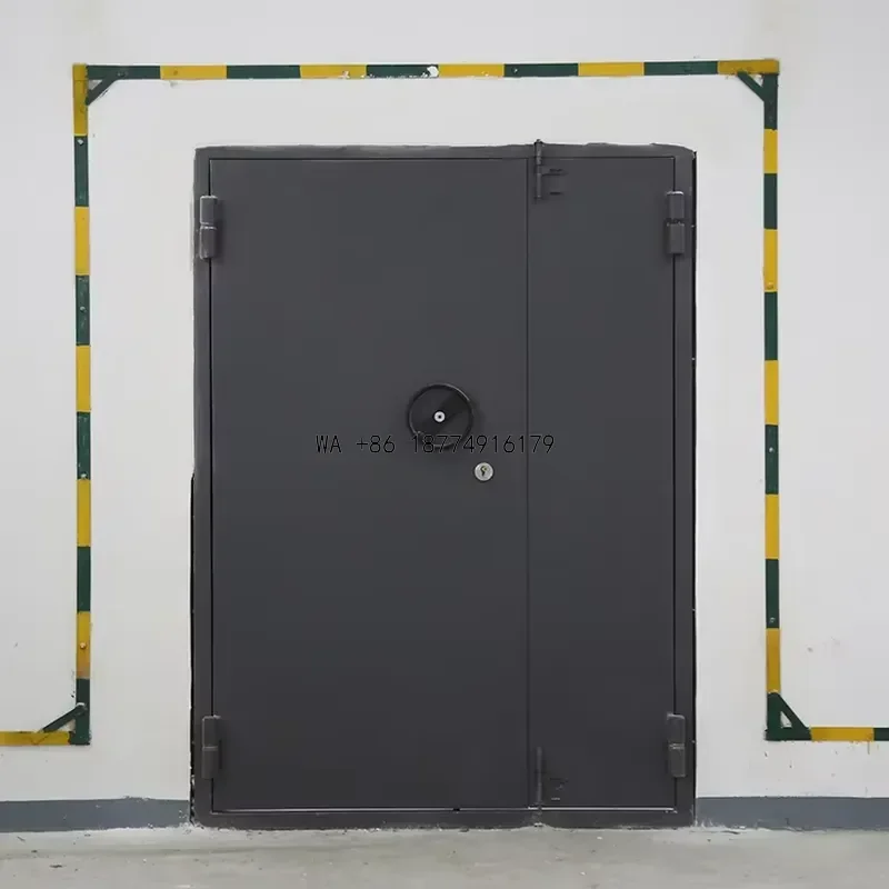 wmwmnu Customized explosion-proof safety door, bulletproof and explosion-proof, the surface has been treated, suitable forODM