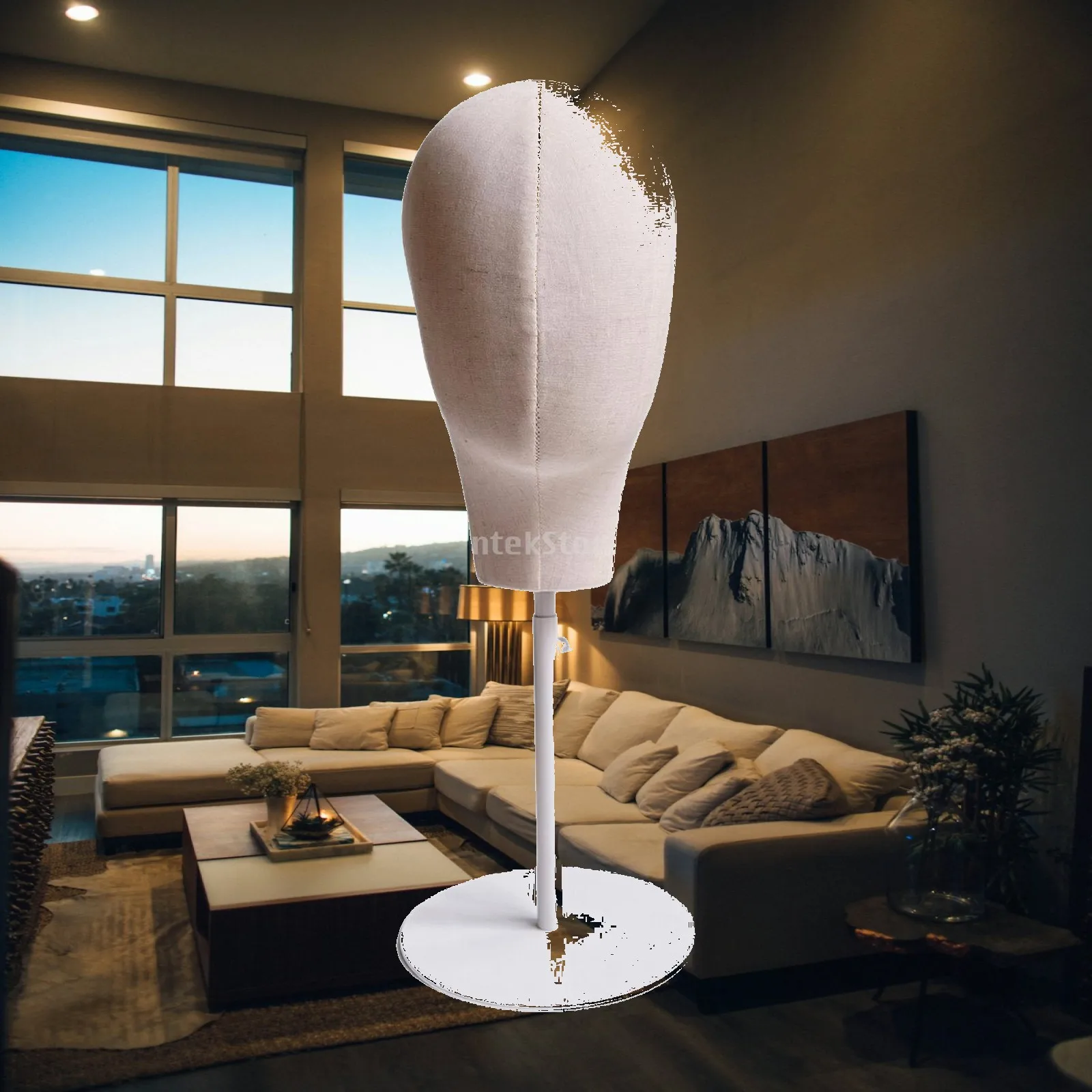 Stand Space-Saving Adjustable Hat and Hairpiece Display Stand Hairpiece Holder Professional for Boutique Owners, Boutiques