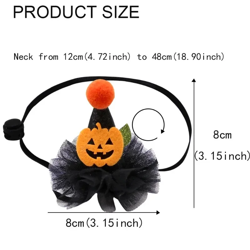 Pet Dog Hat Pet Halloween Hat Cat Hat Accessories Pet Headgear Christmas Halloween Hat Adjustable Dog Accessories