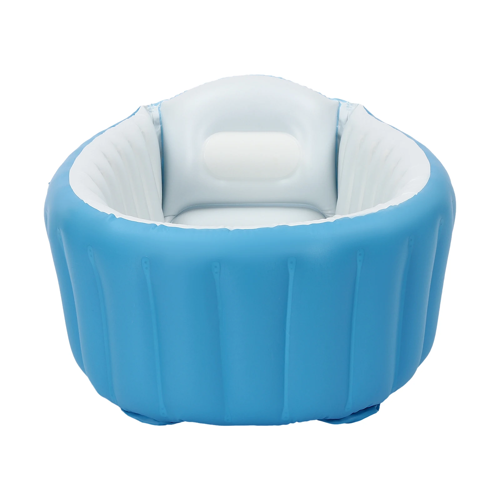 Bañera inflable para bebé, plegable, PVC, bomba de inflado y Kit de reparación