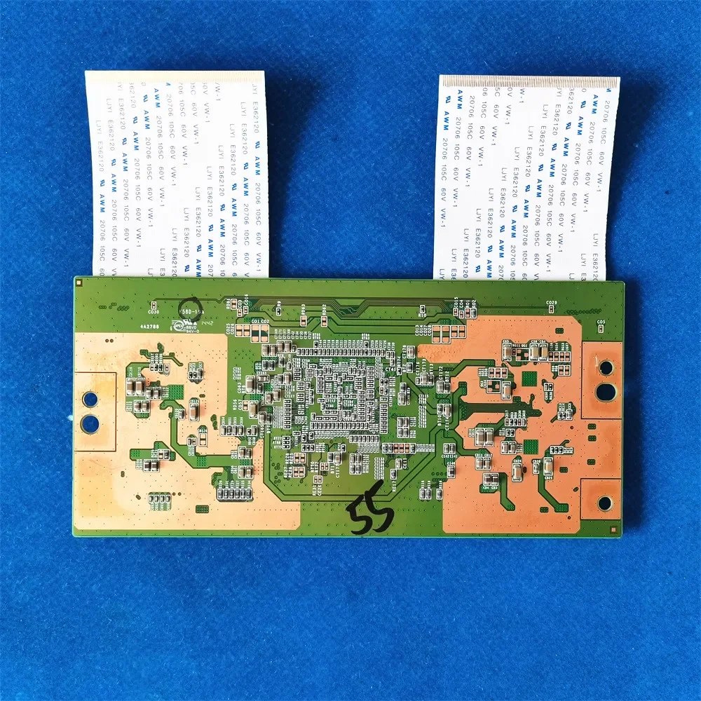 정품 T-CON LVDS 보드, 14Y_P2FU13TMGC4LV0.0 33096C 로직 보드, TX-55CR430B TX-55X400B U65E5800FS TH-55AX670A TV 부품용