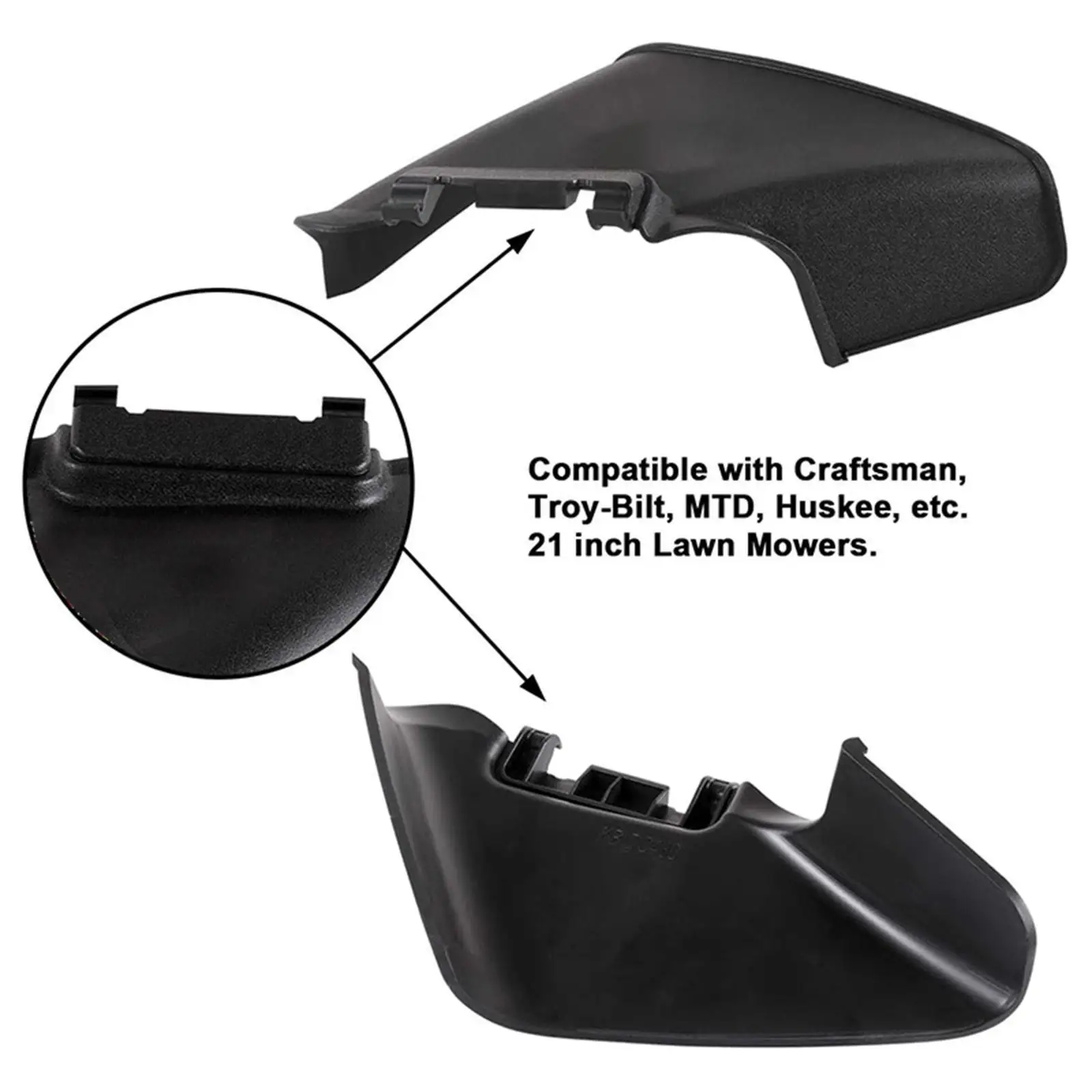 

Side Discharge Chute 731-07486 Compatible Accessory for Quick Installation