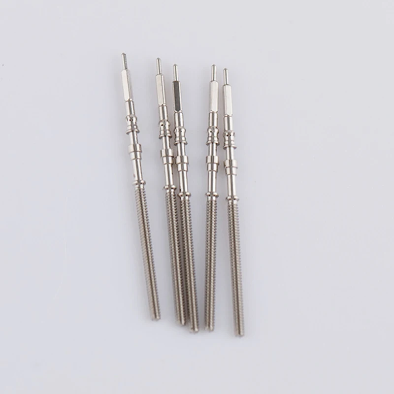 Watch Movement Stem 5Pcs Kit NH35 NH36 NH38 NH39 Automatic Mechanical Men's Stainless Steel Watch Stem Spare Parts image 3
