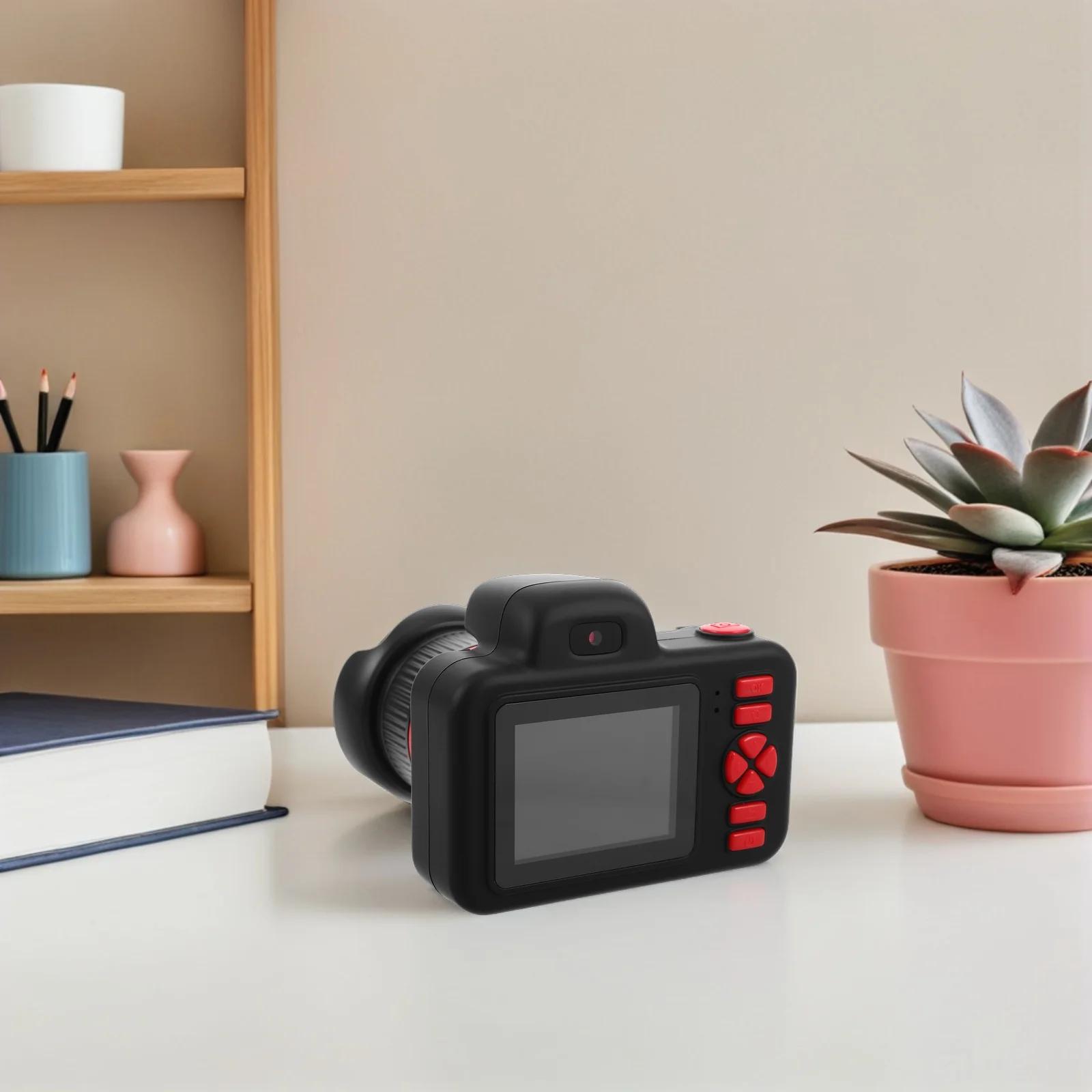 

's Digital Camera for Girls Camcorder Video Mini Cameras Abs Toddler Selfie