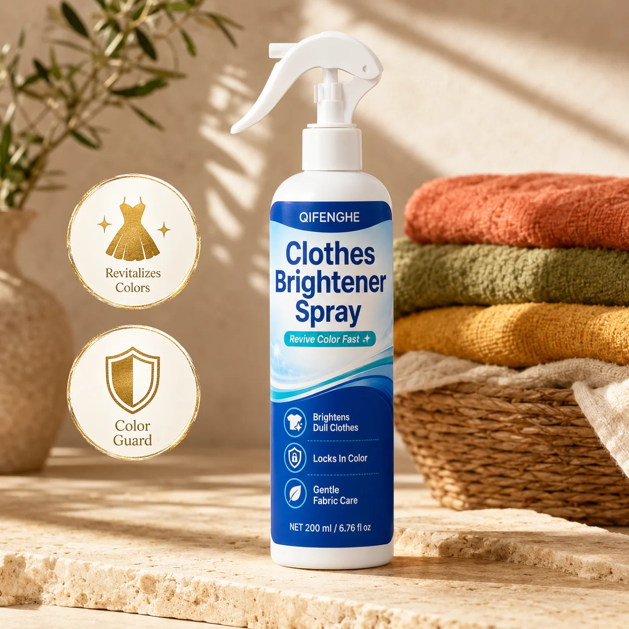 Daily Wear Color Protector Spray, Keep Clothes Looking New, Prevent Dull and Faded