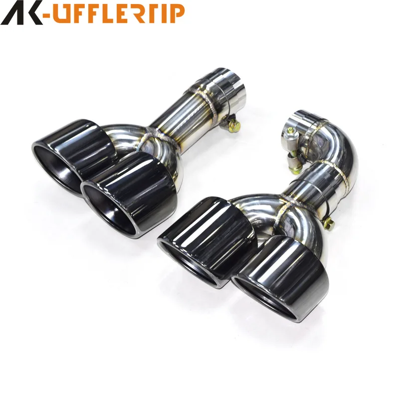 BMW의 새로운 X3X4 수정 및 업그레이드된 썬더 버전 4구 스포츠 카본 파이버 스콜피오 테일 스로트 테일 노즐에 적합합니다.