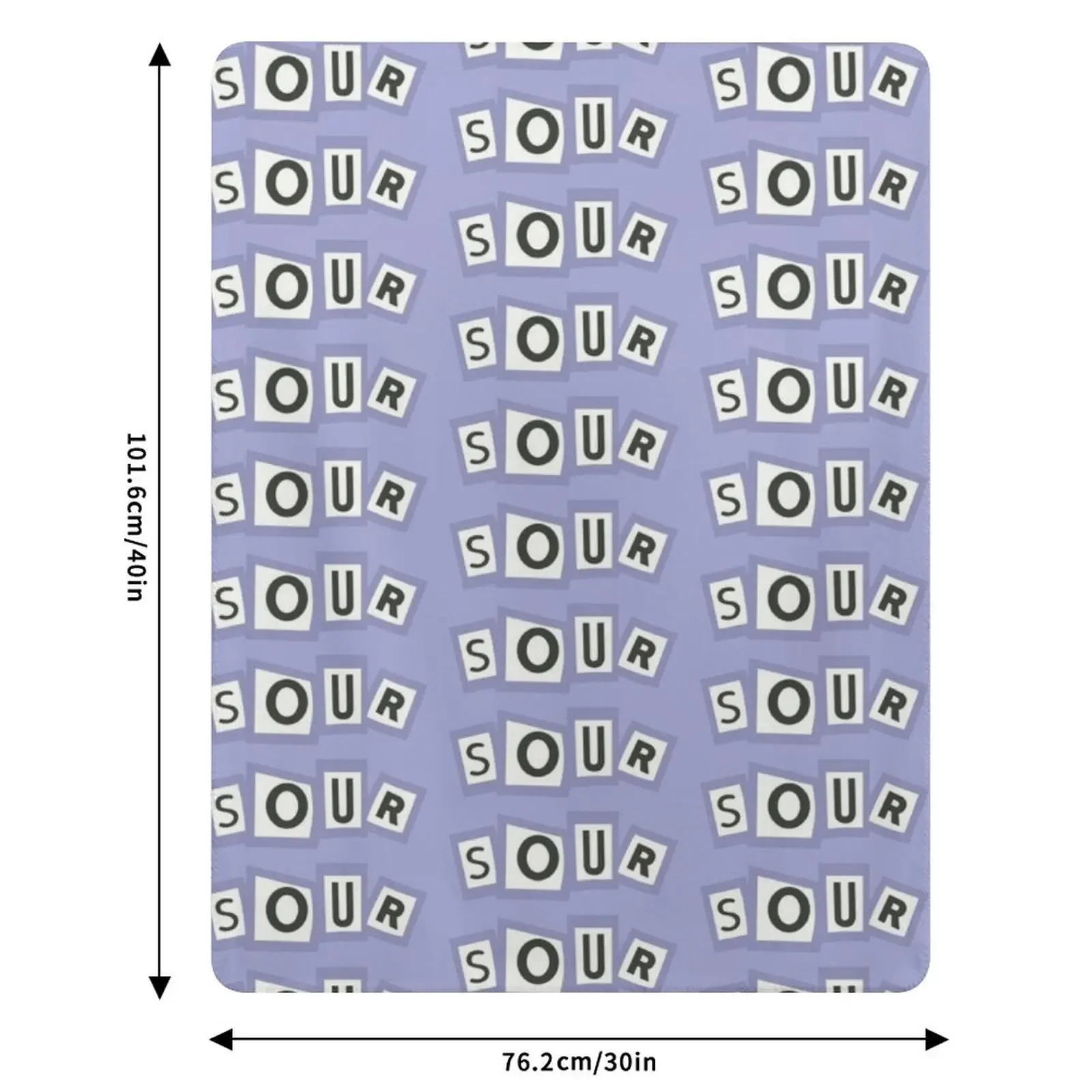 Album acido Piastrelle con lettere Coperta da tiro Divani decorativi Designer Regali di Natale Coperta decorativa per divano