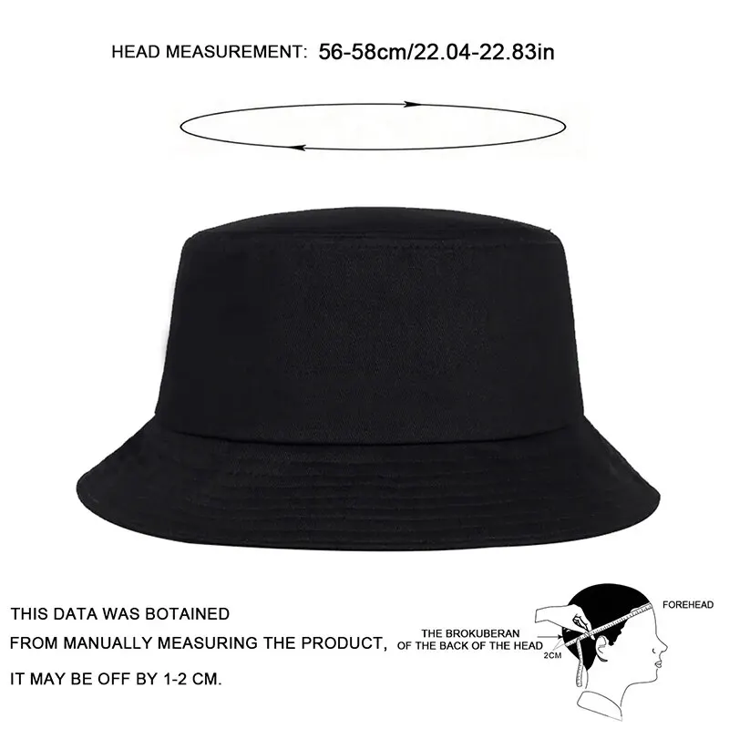 Unisex Solid Color Light Plate Personality Bucket Hats Fishermen Caps Outdoor Casual Cap Men Women Sunscreen Hat