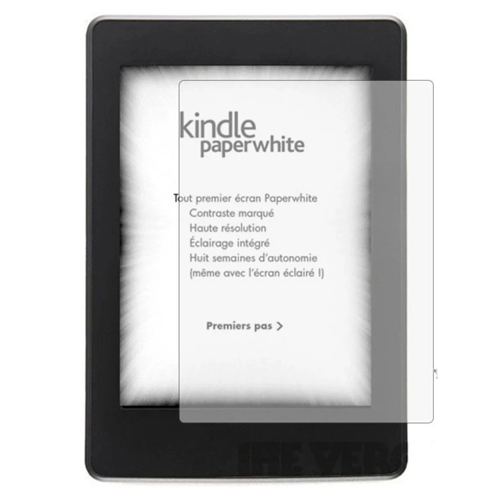2 pçs protetor de tela lcd para kindle paperwhite 1 2 3 5th 6th 7th dp75sdi ey21 anti-risco escudo filme acessórios