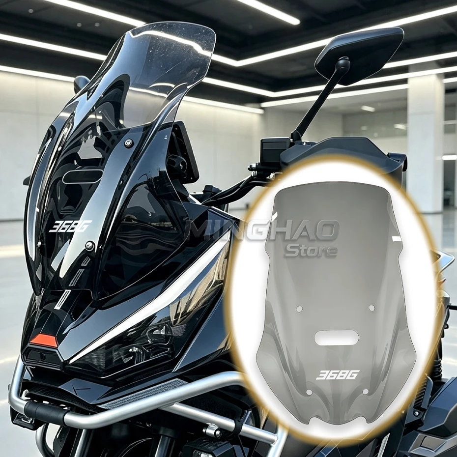 New Motorcycle Windshield Wind Deflector Protective Cover For ZONTES 368G 368-G Windshield Modification Accessories