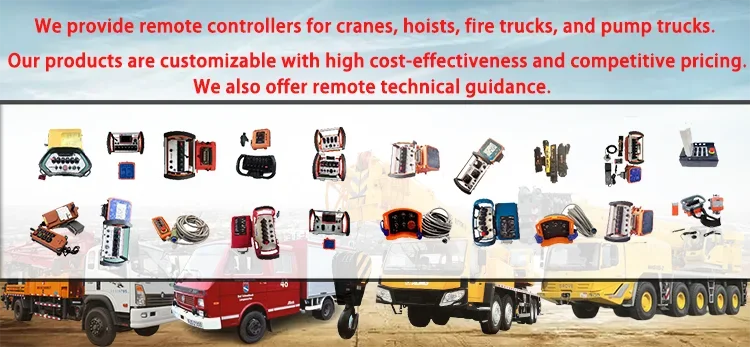 hotselling wireless remote control kits control remoto de bomba de concreto, suitable for all kinds of  special equipment