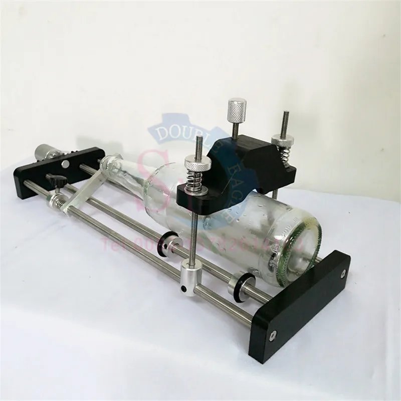 سكين يد قابل للتركيب من الفولاذ المقاوم للصدأ بتصميم جديد لعام 2022 لزجاجة زجاجية مستديرة قاطع يدوي أداة قطع زجاجات النبيذ اليدوية ذاتية الصنع