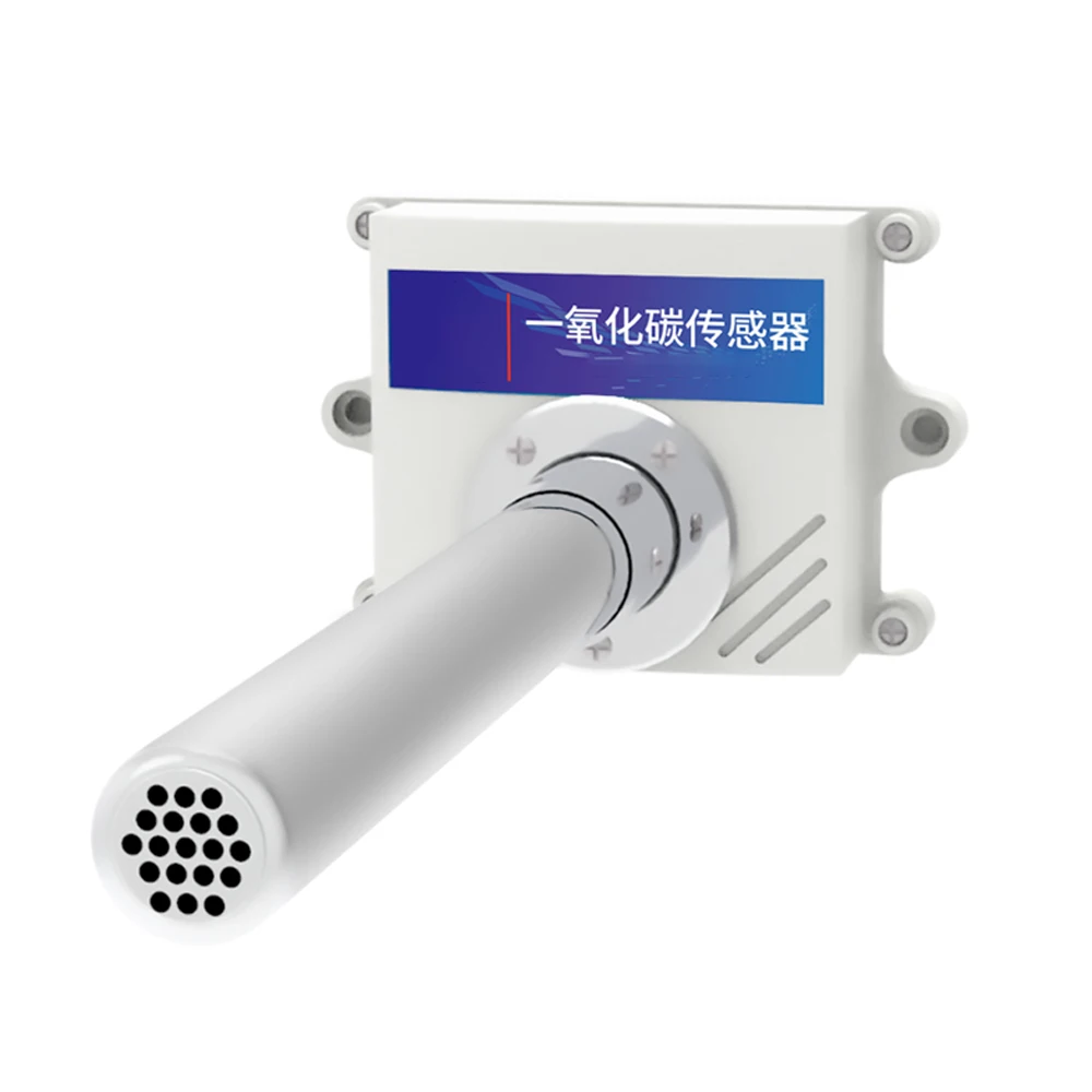 

Air Duct Carbon Monoxide Sensor Harmful Toxic Gas CO Pipeline Transmitter RS485 0-5V 0-10V 4-20MA Output Environmental Detector