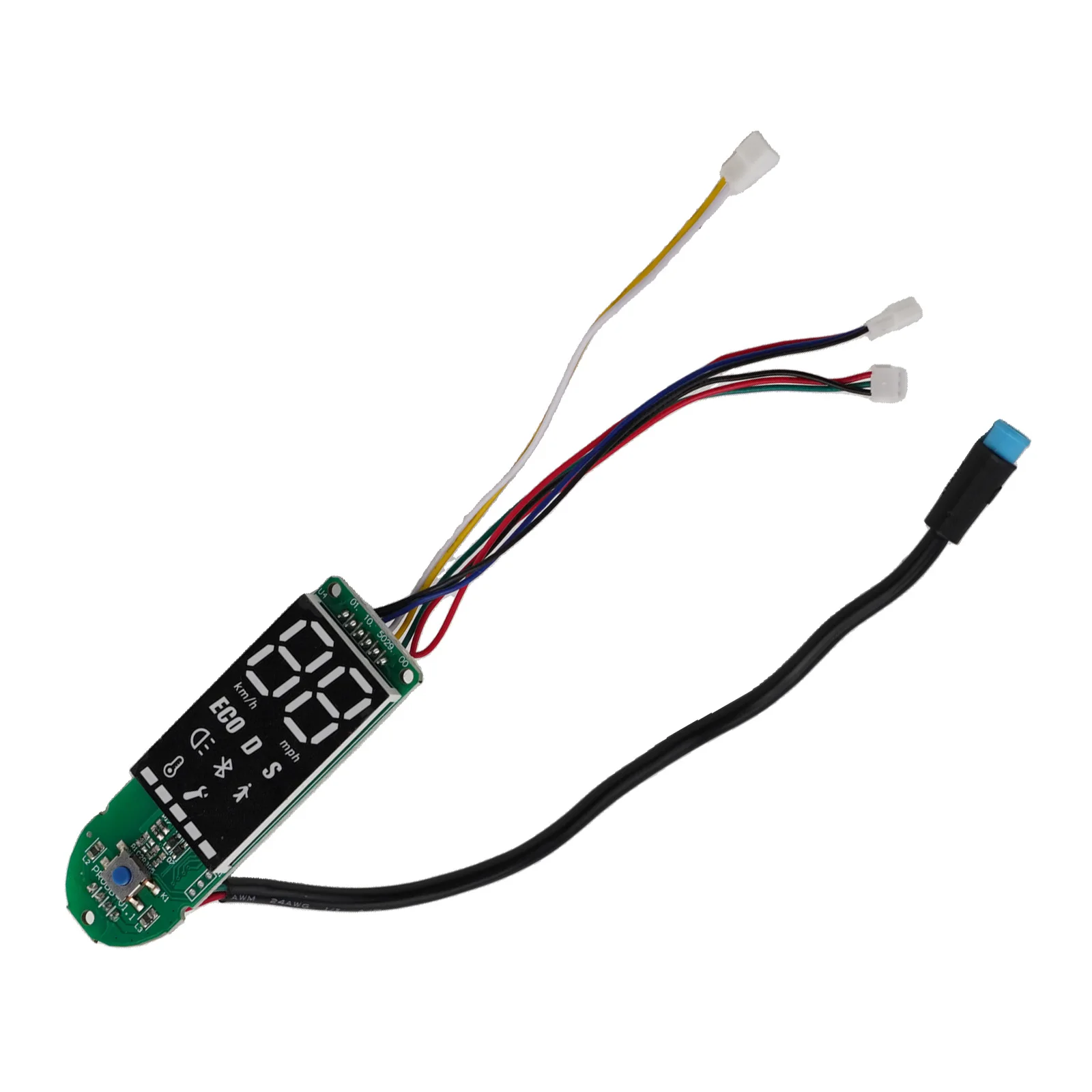 Dashboard Display Controller Electric Scooter Dashboard Scooter Maintenance High-quality Material Sleek Design Easy Installation