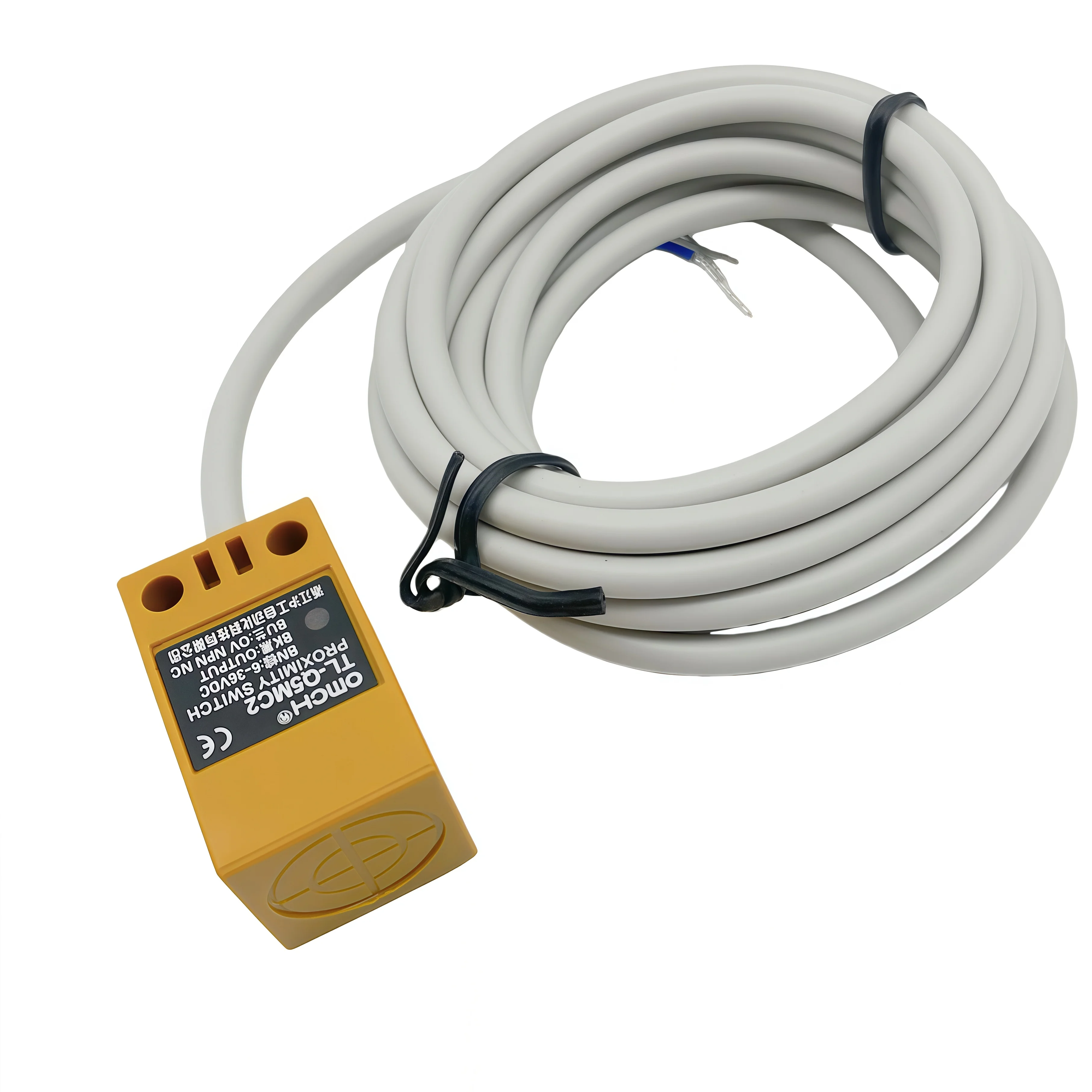 Square Proximity Switch TL-Q5MC1/C2/F1/F2 DC Three-Wire NPN/PNP Normally Open and Normally Closed 12V / 24V