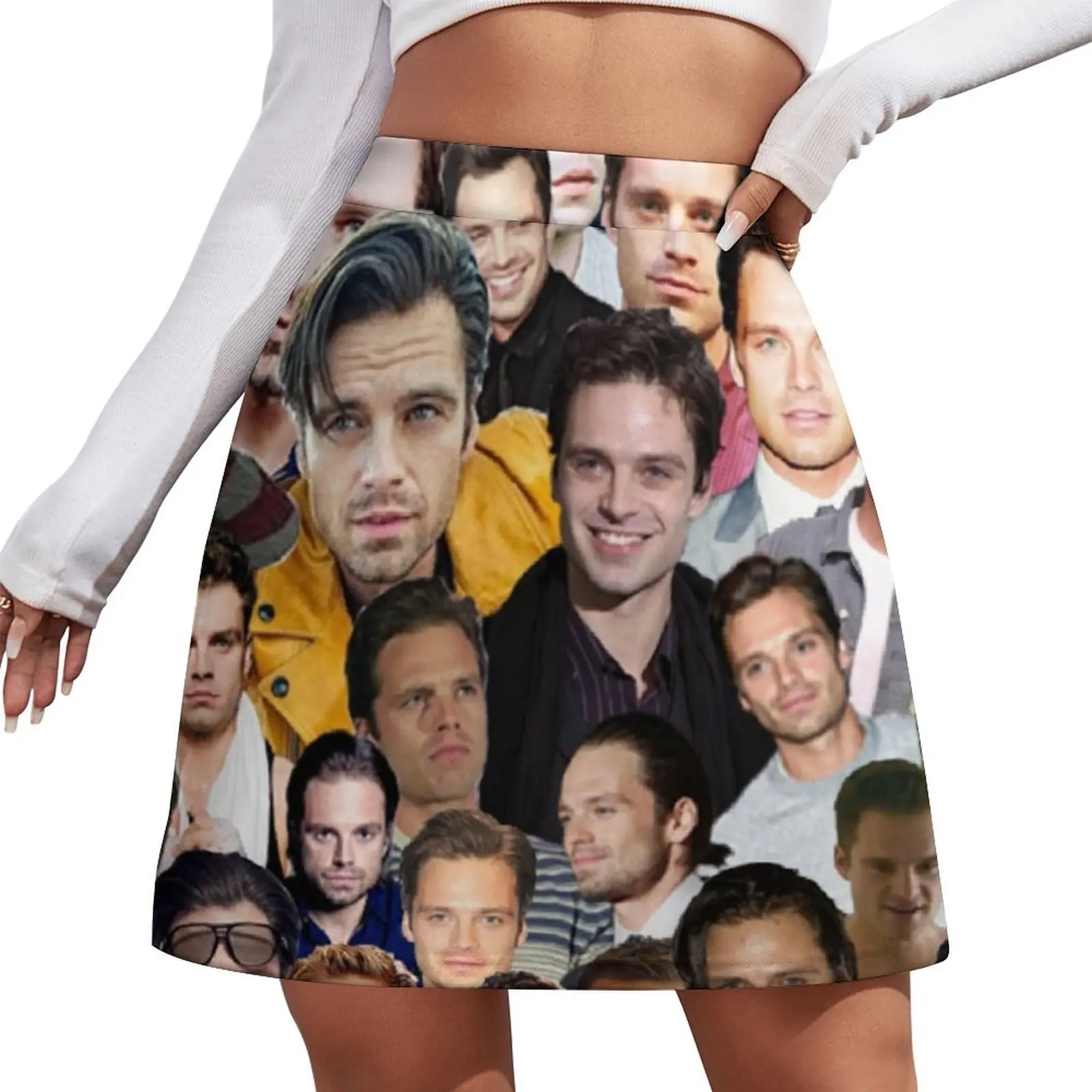 

sebastian stan collage Mini Skirt Women clothing Short skirts girls skirt skirts for womens