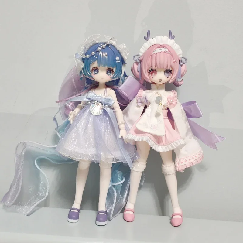 Creaters'S Essence 1/12 Mjd Blind Box Meki Joint Beweegbare Pop 13 cm Anime Ornament Action Figure Kawaii Collectible Speelgoed