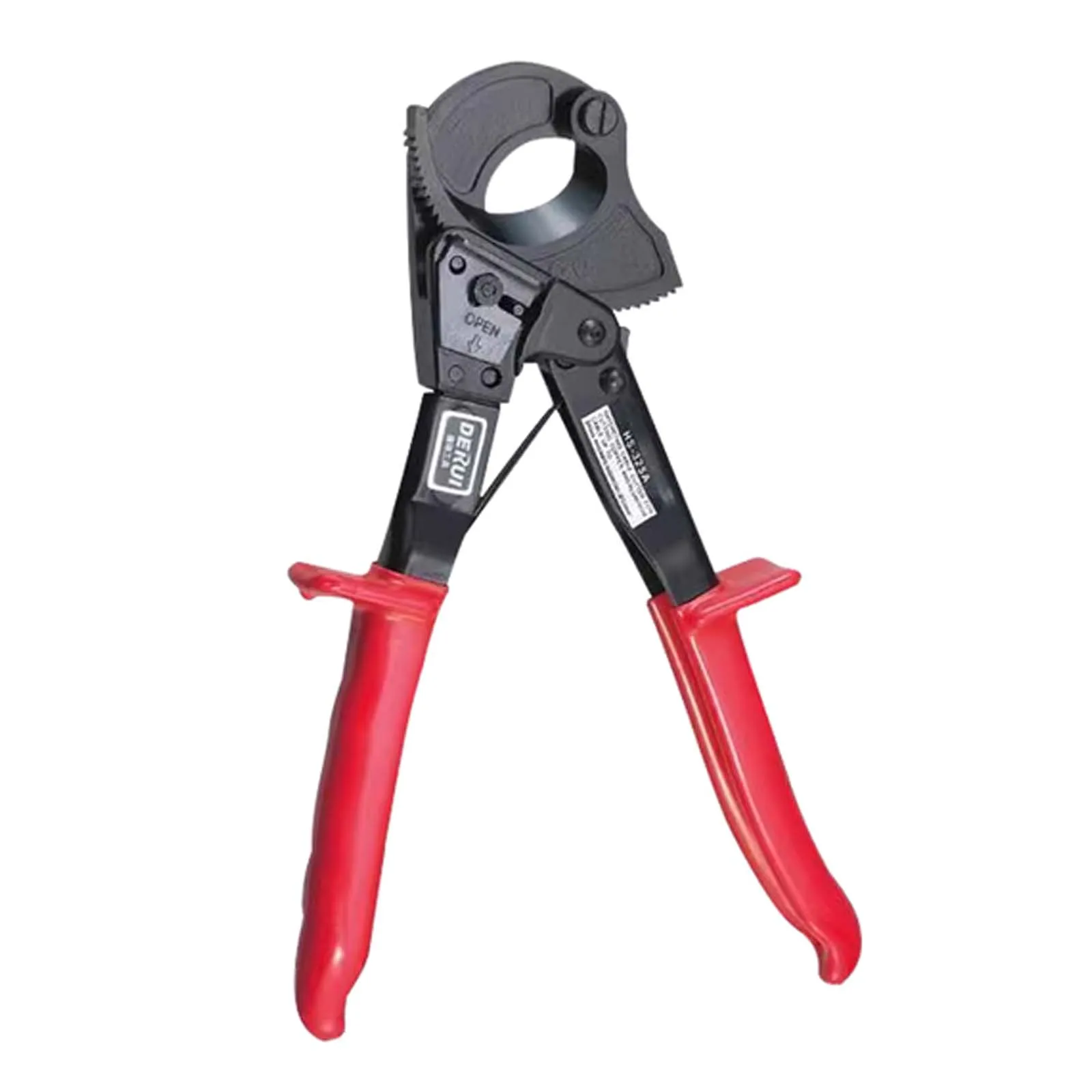 

Ratchet Gear Type Wire Cutting Pliers, Insulation Cable Clamping Pliers