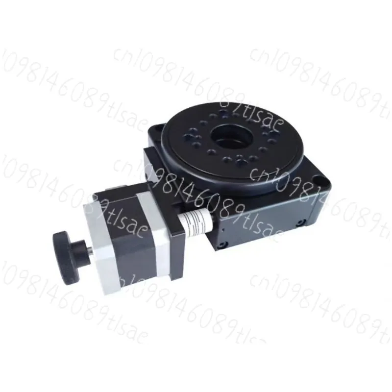 

100mm Motorized Rotation Stage, Electric Optical Platform with Bearing Scale for Laser Alignment Lab Equipment