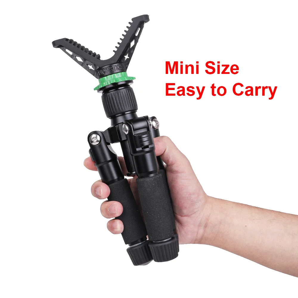 Professional Quick Stick Mini Hunting Shooting 360degree Rotating Tripod Mount Holder for Rack Universal Camera  V Yoke Stick