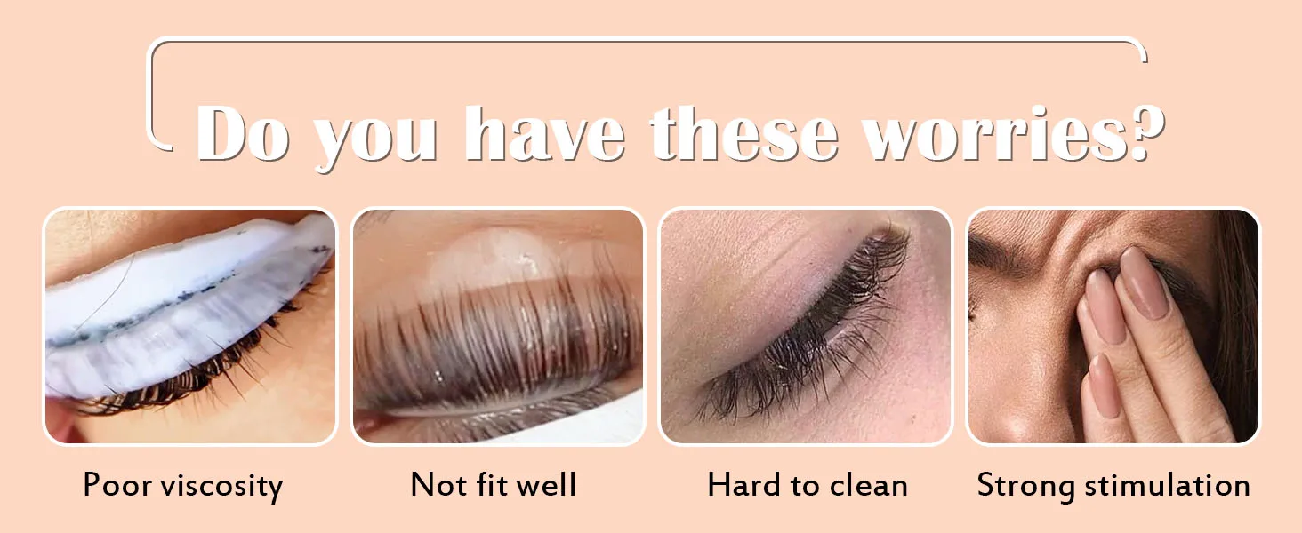Libeauty 10g Korea Fester Wimpernlift-Kleber Fixierkleber Nicht reizend Duftender Augenbrauen-Festkleber Wimpernlift-Werkzeuge – Detail 4