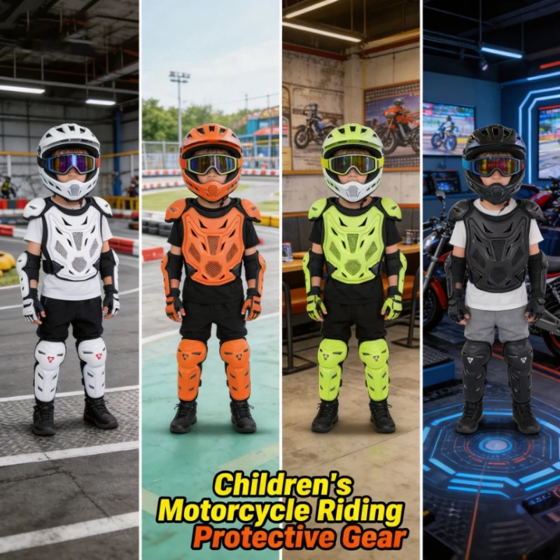 Chest Protector Armor - Protection pour enfants de motocross, garçons