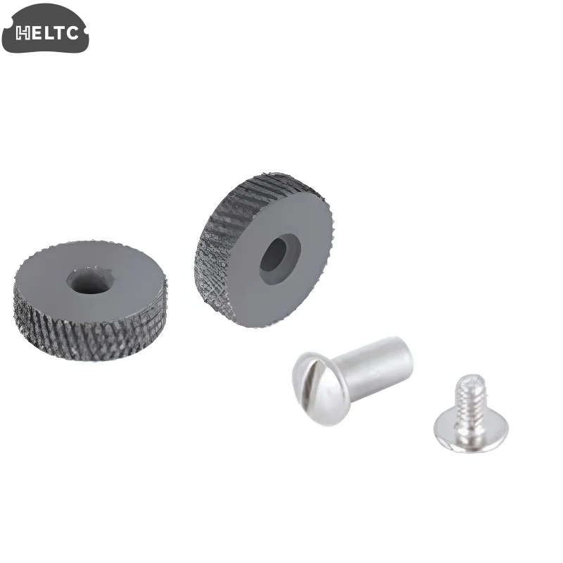 2 set 4 pezzi rivetti cherosene universale argento rimovibile vite dado rivetto set di ruote in acciaio per Zippo riparazione benzina parte fai da te