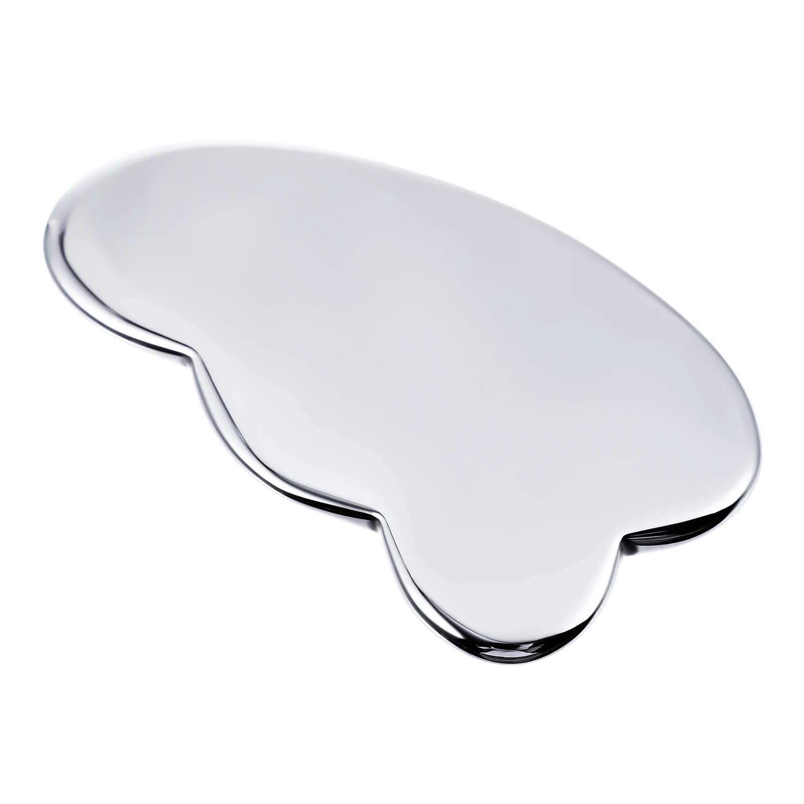 1pc テラヘルツ刮痧ボード ハート型 フェイスビューティースクレイピングツール 微小循環リンパドレナージュ 黒ずみ解消