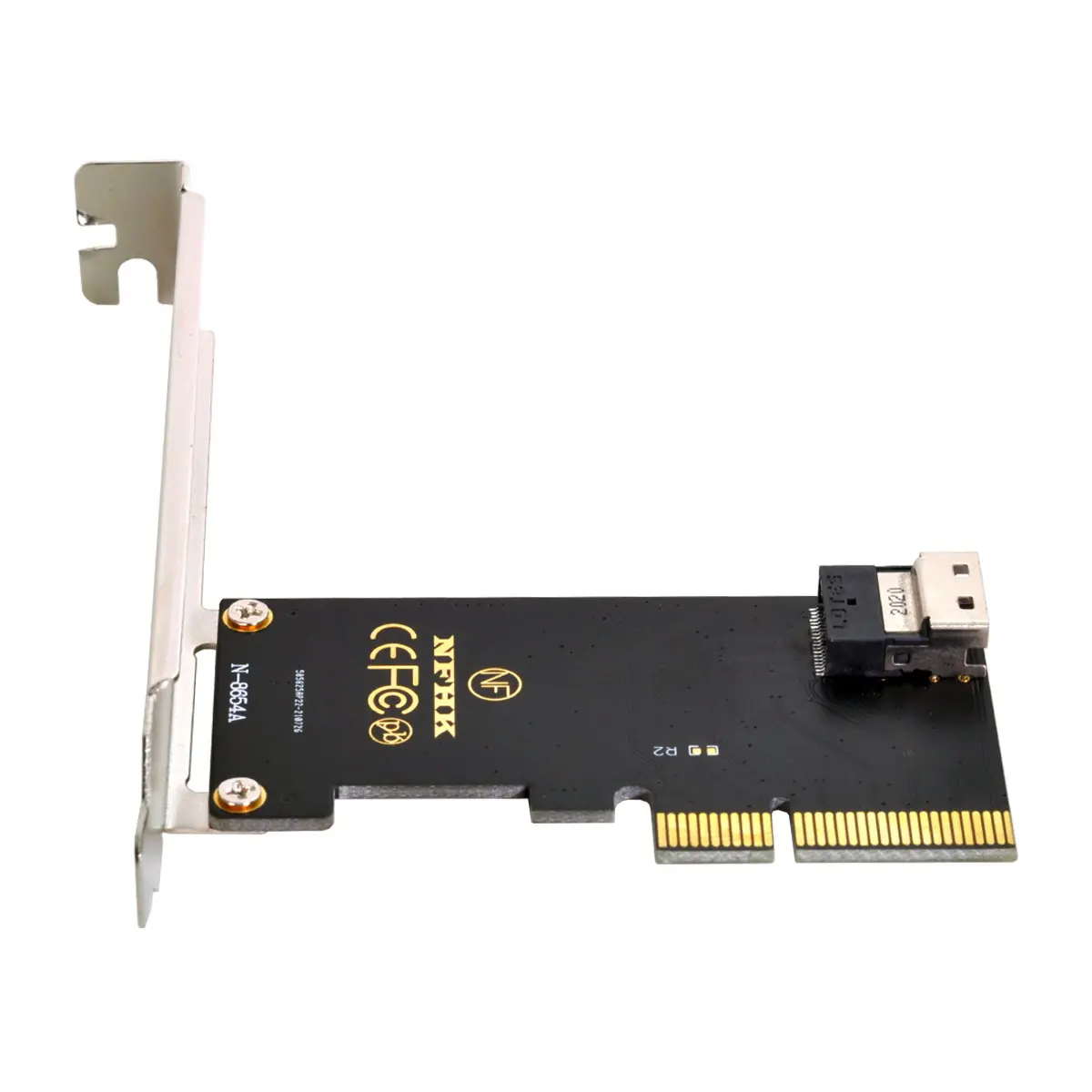 Cy cy-slimline ssdアダプター,メインボード用,SFF-8654からpci-e 4xからu.2 u2キット,SFF-8639からslimline,sas,nvme,pcie