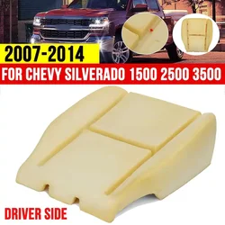 For Chevy Driver Side Bottom Seat Foam Cushion Comfort Seat Cushion Foam Pad Silverado 1500 2500 3500 2007 2008 2009 2010-2014
