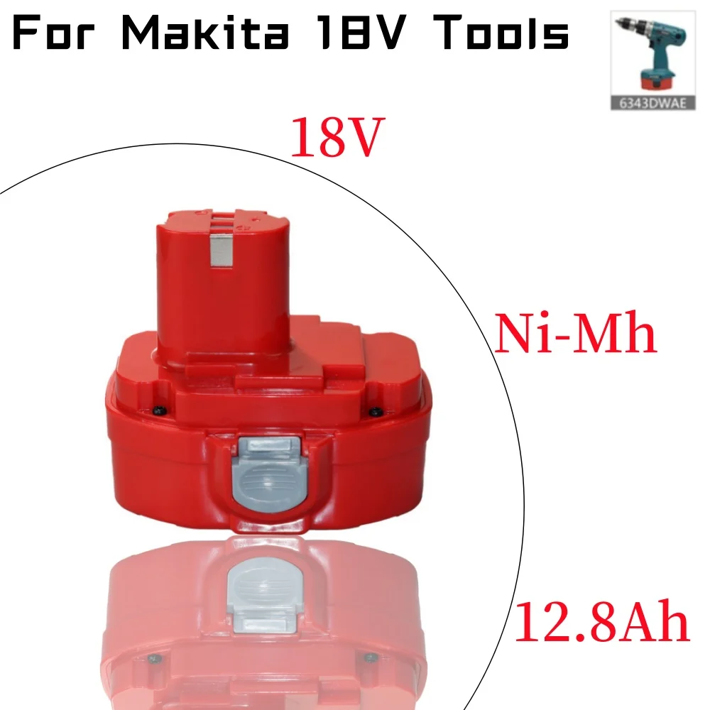 

Замена PA18 для Makita 18 в 9800 мАч Ni-MH батарея Замена Pa18 1822 1823 1834 1835 192827-3 192829-9 193159-1 193140-2