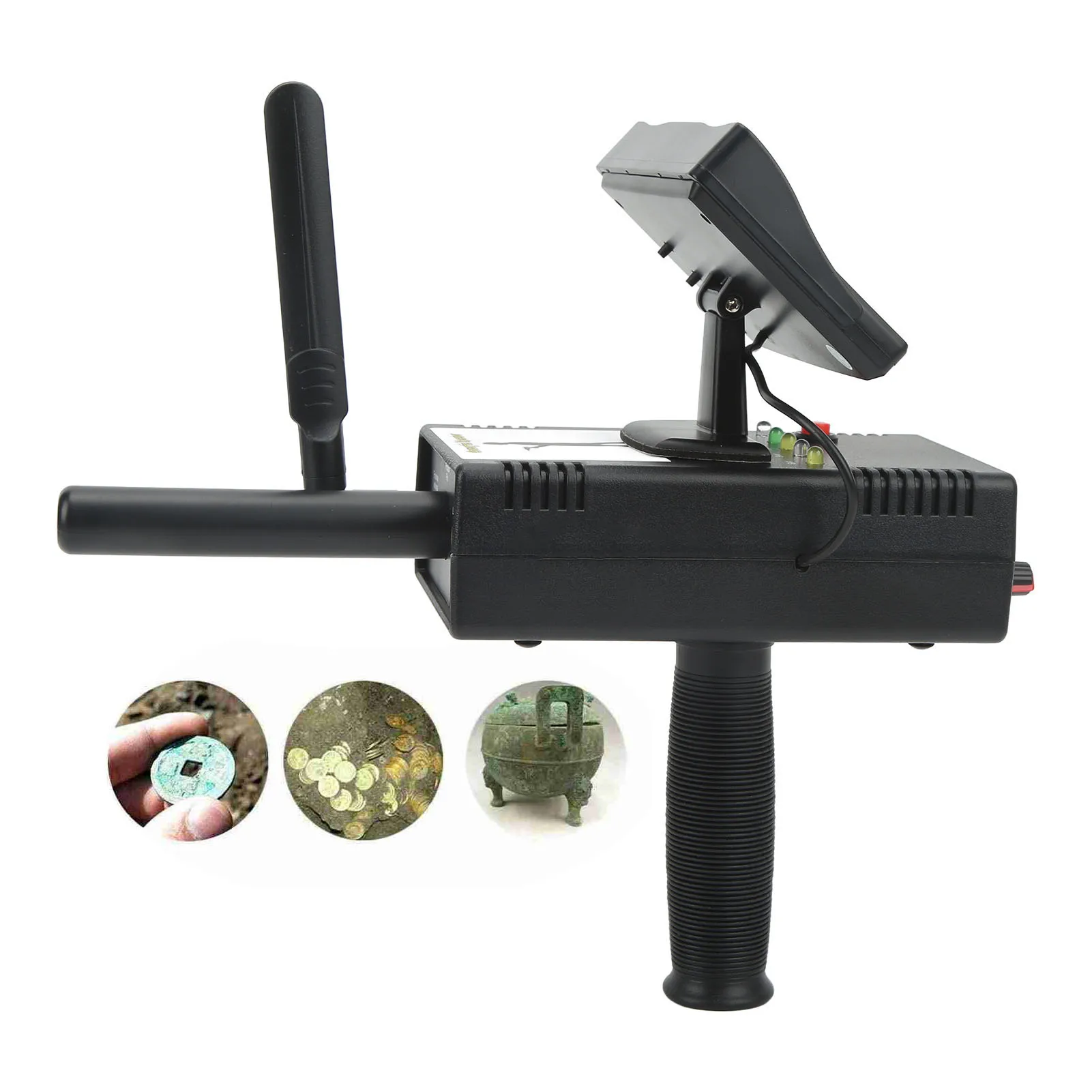 Metal Detector ABS Housing Sensitive Stable Quick Scanning Treasure Finder for Gold Silver Copper AC100‑240V hot