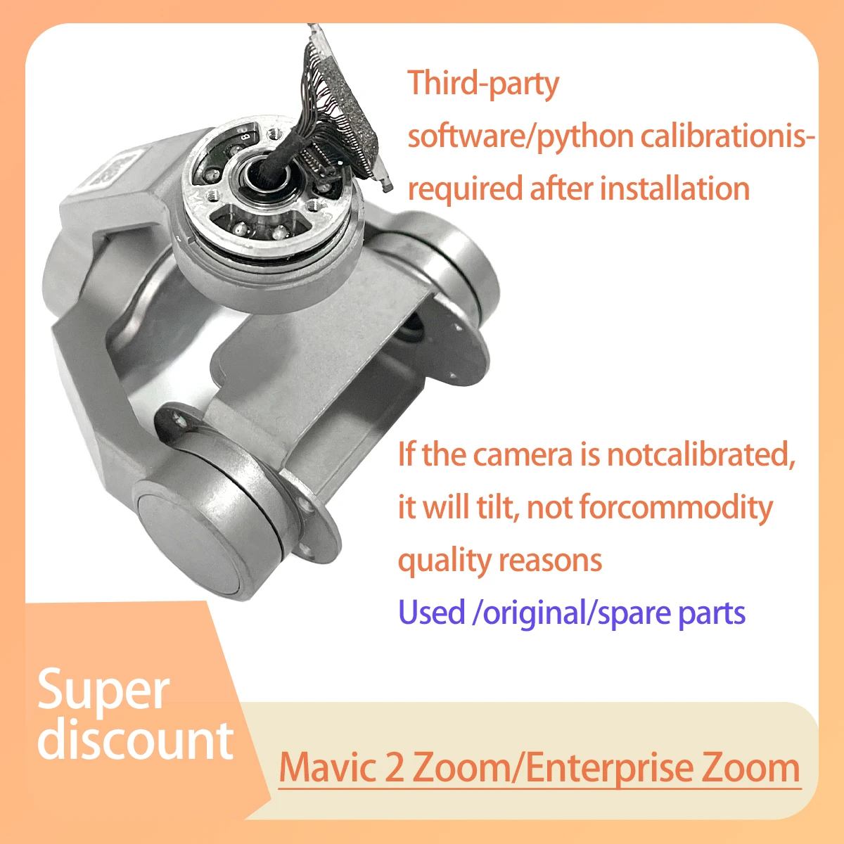 

Original Mavic2 dual thermal imaging aircraft accessory bracket universal joint YPR motor suitable for DJI Mavi2 series