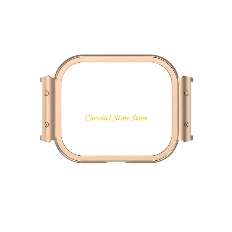 A3PC Smartwatch Cover Cover Frackproof Housing for IQOO Watch Frame Case 20mm Belt Belt Connector Shellproof Shell #4