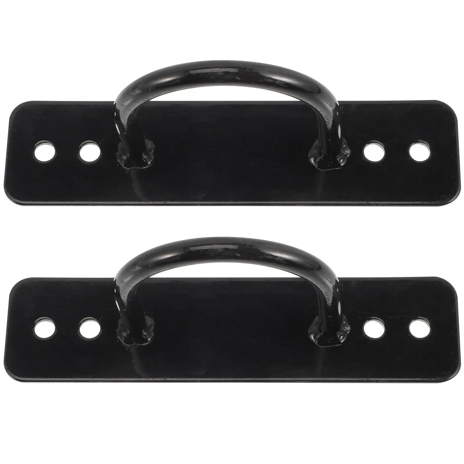 

2 Pcs Hook with Screw Boxing Equipment Wall Mount Anchors Sports Workout Rope Stainless Steel Gym Weighted
