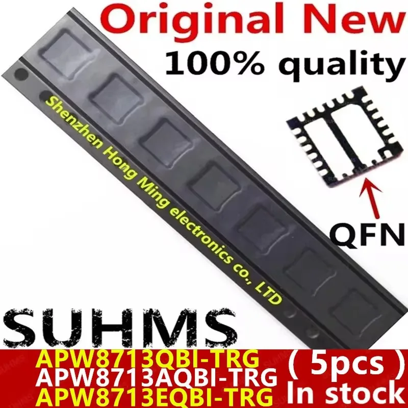 (5 piezas) 100% nuevo APW8713QBI-TRG APW8713QBI APW8713 APW8713AQBI-TRG APW8713AQBI APW8713A APW8713EQBI-TRG APW8713EQBI APW8713E QFN