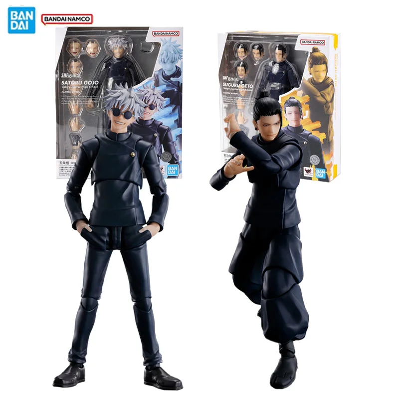 

Bandai Original Genuine Figure Jujutsu Kaisen Model Kit SHF Geto Suguru & Satoru Gojo Collection Model Action Figure Toys Gifts