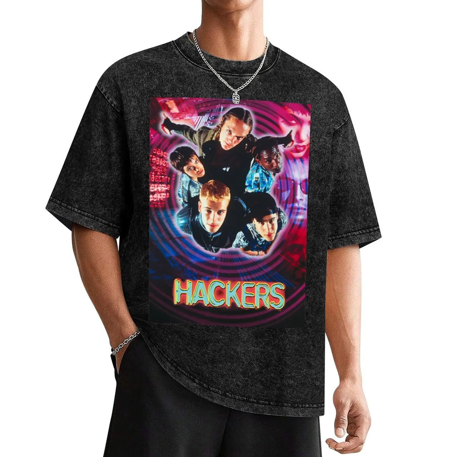 

Hackers T-Shirt football t shirt blacks clothes for men