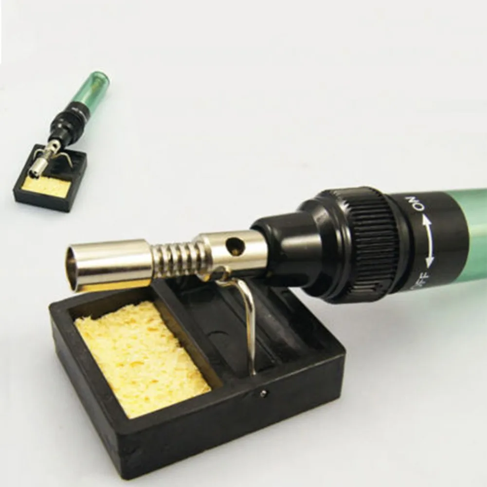 

2PCS Mini Soldering Iron Stand Holder Welding Solder Stand With Clean Sponge For Gas Burner Welding Tools Accessories