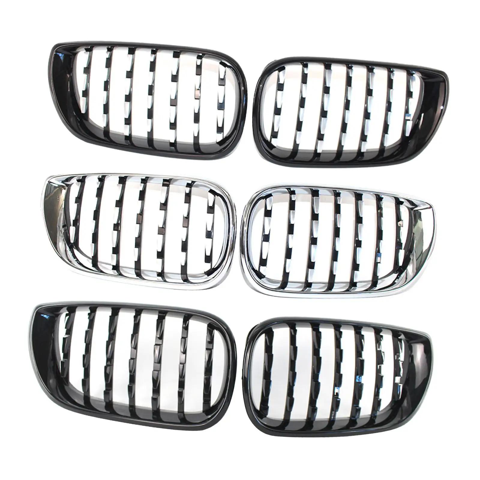 

Front Bumper Kidney Grille Fit for BMW 320i 325i 325xi 4-door 2002-2005