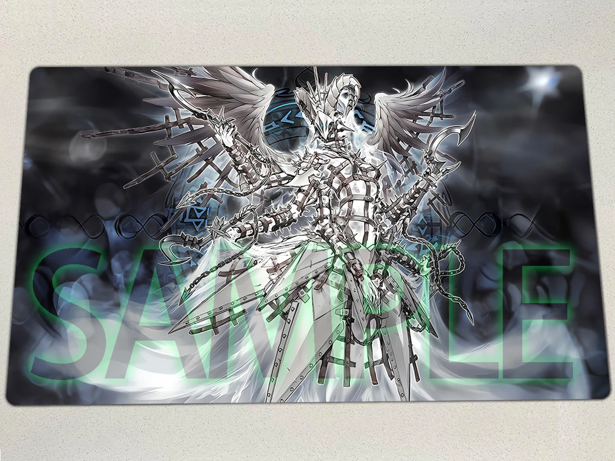YuGiOh Junora The Power Patron of Tuning Playmat TCG CCG Mat Board Game Trading Card Game Mat Rubber Mouse Pad Gaming Pad & Bag