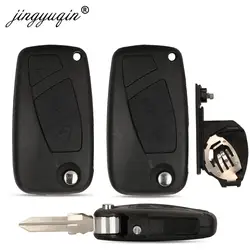 jingyuqin Folding Car Remote Key Shell Case For Fiat Iveco Daily MK4 2006 2007 2008 2009 2010 2011 GT10 Flip Key