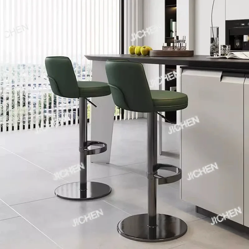 

HS Bar Stools Kitchen Luxury Office Make Up Living Room Chair Throne Restaurant Minimalist Sillas Trendy Furniture