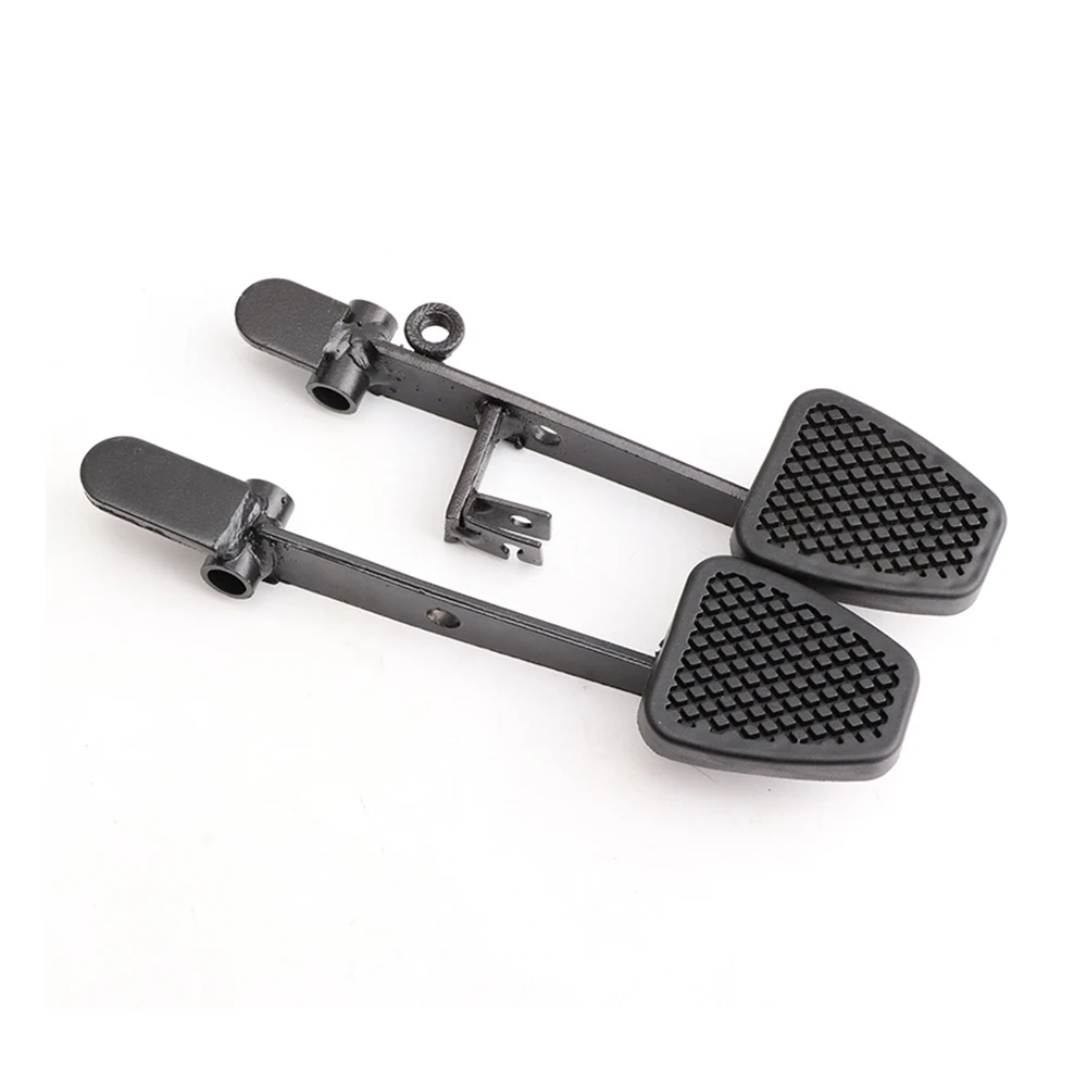 1 Pair Non-slip Foot Rest Throttle Brake Pedal Brake Accelerator Fuel For ATV Go Kart Quad Pit Dirt Bike UTV Buggy Parts 5