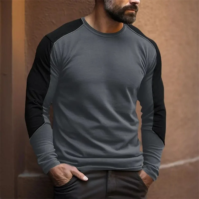 Felpa grafica a righe semplici primavera autunno manica lunga girocollo felpe con cappuccio stampate in 3D pullover Casual allentati per sport all'aria aperta