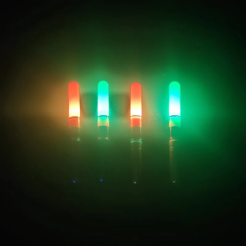 2pcs Light Stick Lightstick Work With LED Luminous Float Night Fishing Bobber